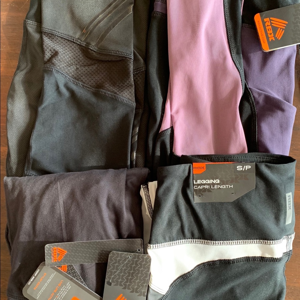 NWT 4 RBX Leggings Size Small